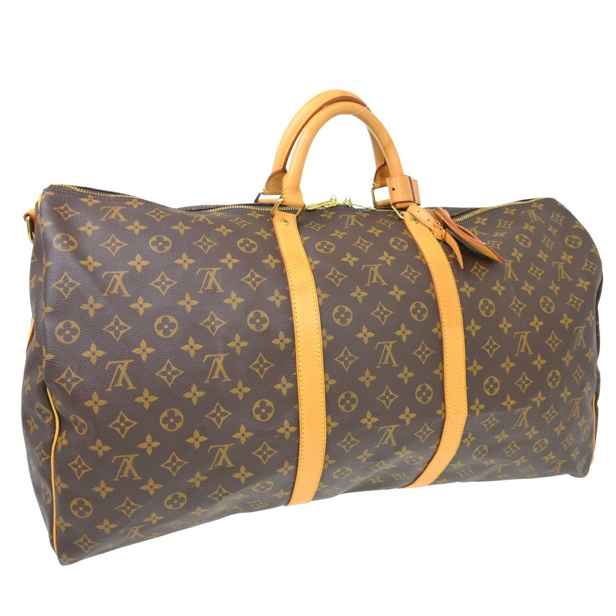 Louis Vuitton Louis Vuitton Keepall Bandouliere Bag Monogram Canvas Brown Canvas Travel Bag Bag (Pre-Loved)