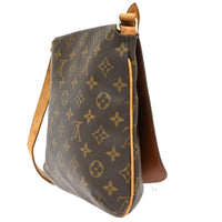 Louis Vuitton Musette Salsa Handbag Monogram Canvas Brown Canvas Shoulder Bag Bag (Authentic Pre-Loved)