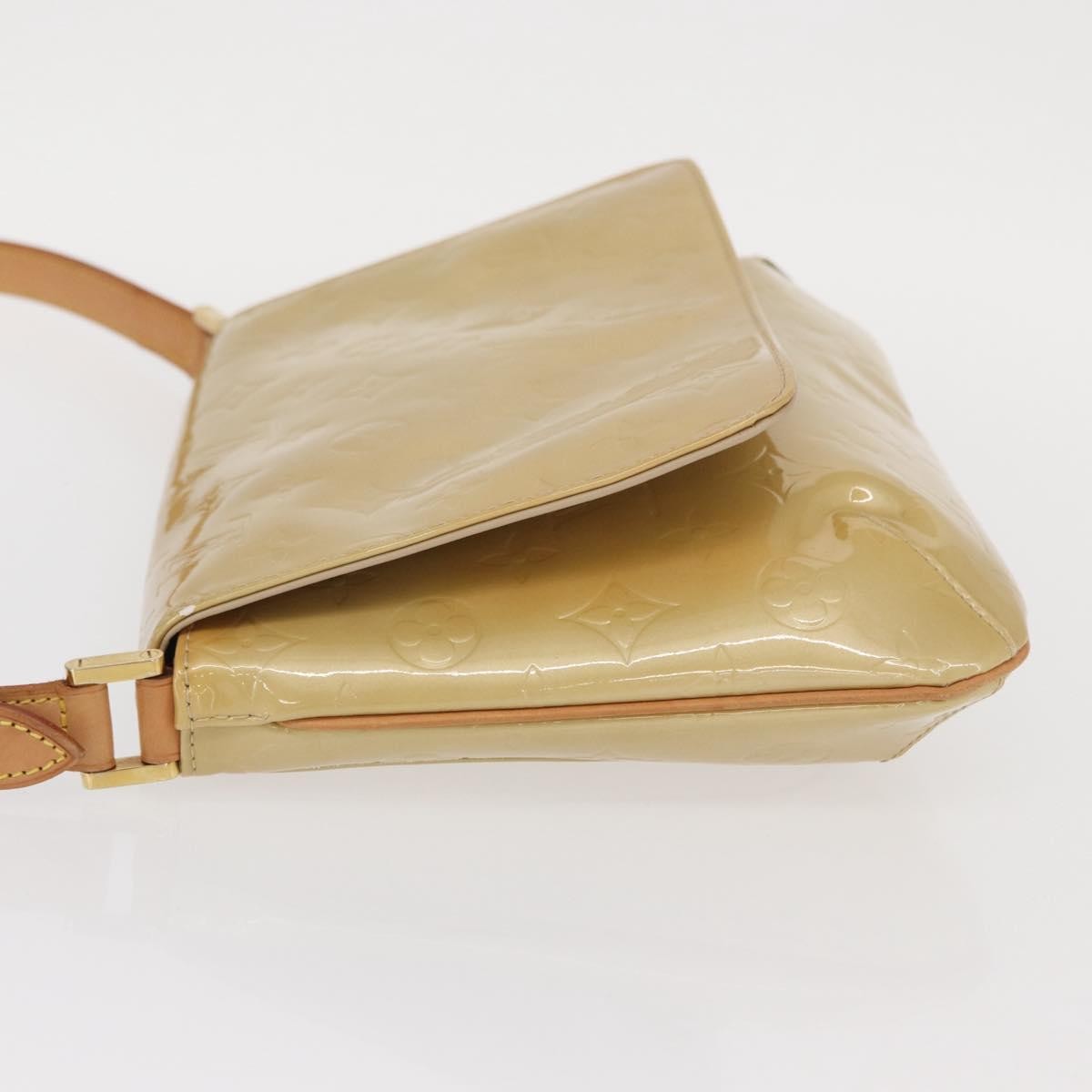 Louis Vuitton Thompson Street Handbag Monogram Vernis Beige Patent_Leather Shoulder Bag Bag (Authentic Pre-Loved)
