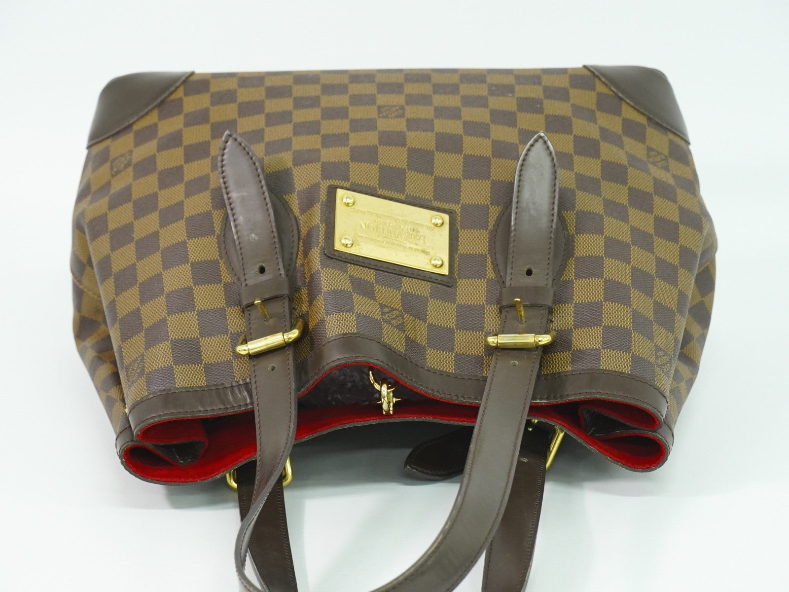 Louis Vuitton Louis Vuitton Hampstead Handbag Damier Brown Canvas Shoulder Bag Bag (Pre-Loved)
