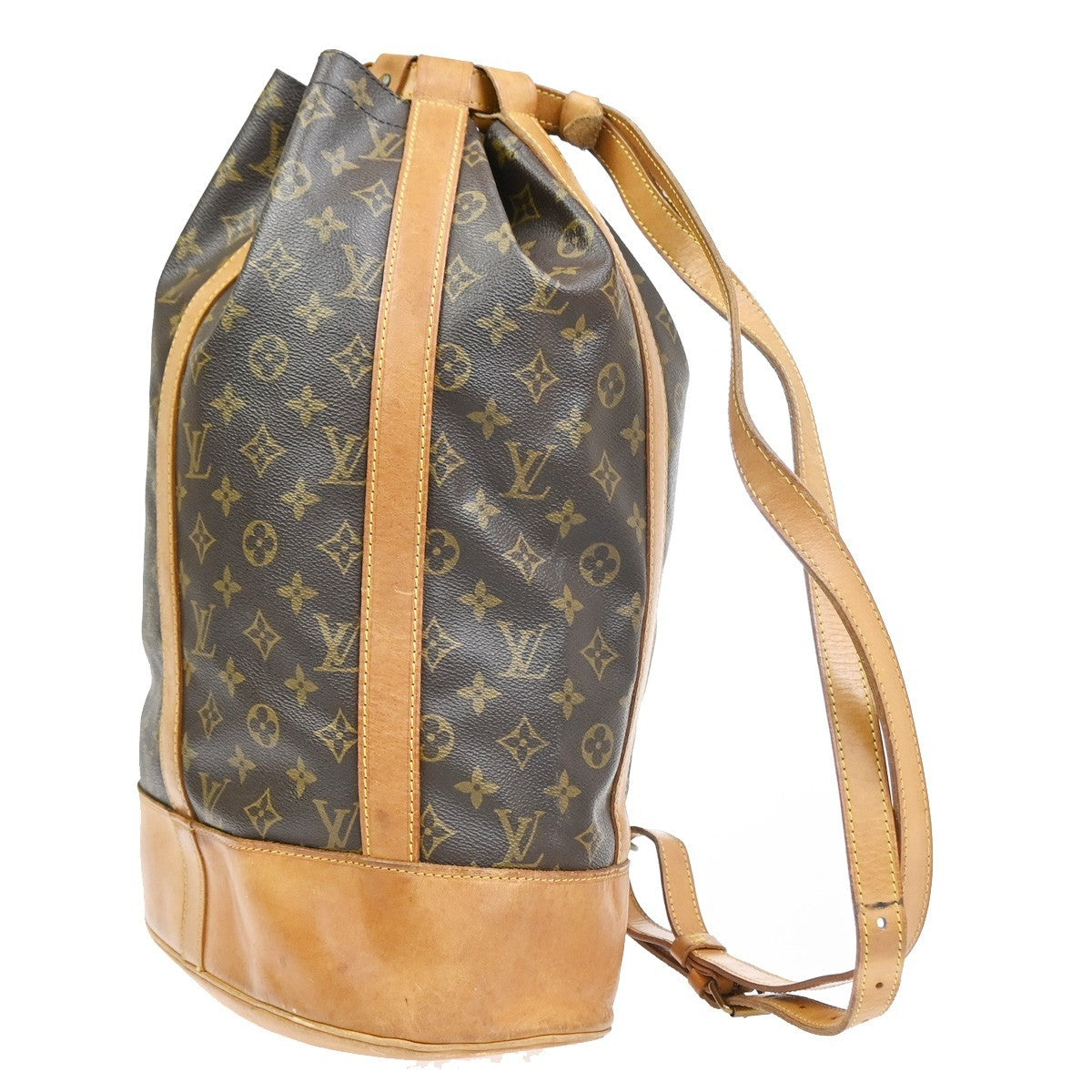 Louis Vuitton Louis Vuitton Randonnee Backpack Monogram Canvas Brown Canvas Backpack Bag (Pre-Loved)