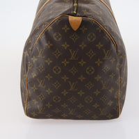 Louis Vuitton Keepall Bag Monogram Canvas Brown Canvas Travel Bag Bag (Authentic Pre-Loved)