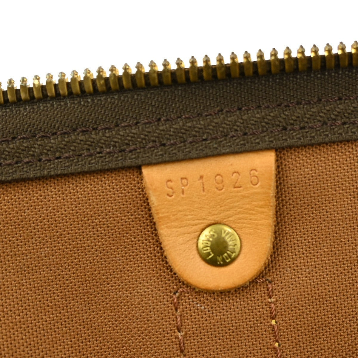 Louis Vuitton Louis Vuitton Keepall Bag Monogram Canvas Brown Canvas Travel Bag Bag (Pre-Loved)