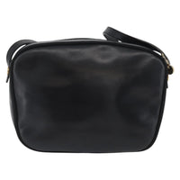 Salvatore Ferragamo Vara Bow Camera Shoulder Bag Leather Black Leather Shoulder Bag Bag (Authentic Pre-Loved)