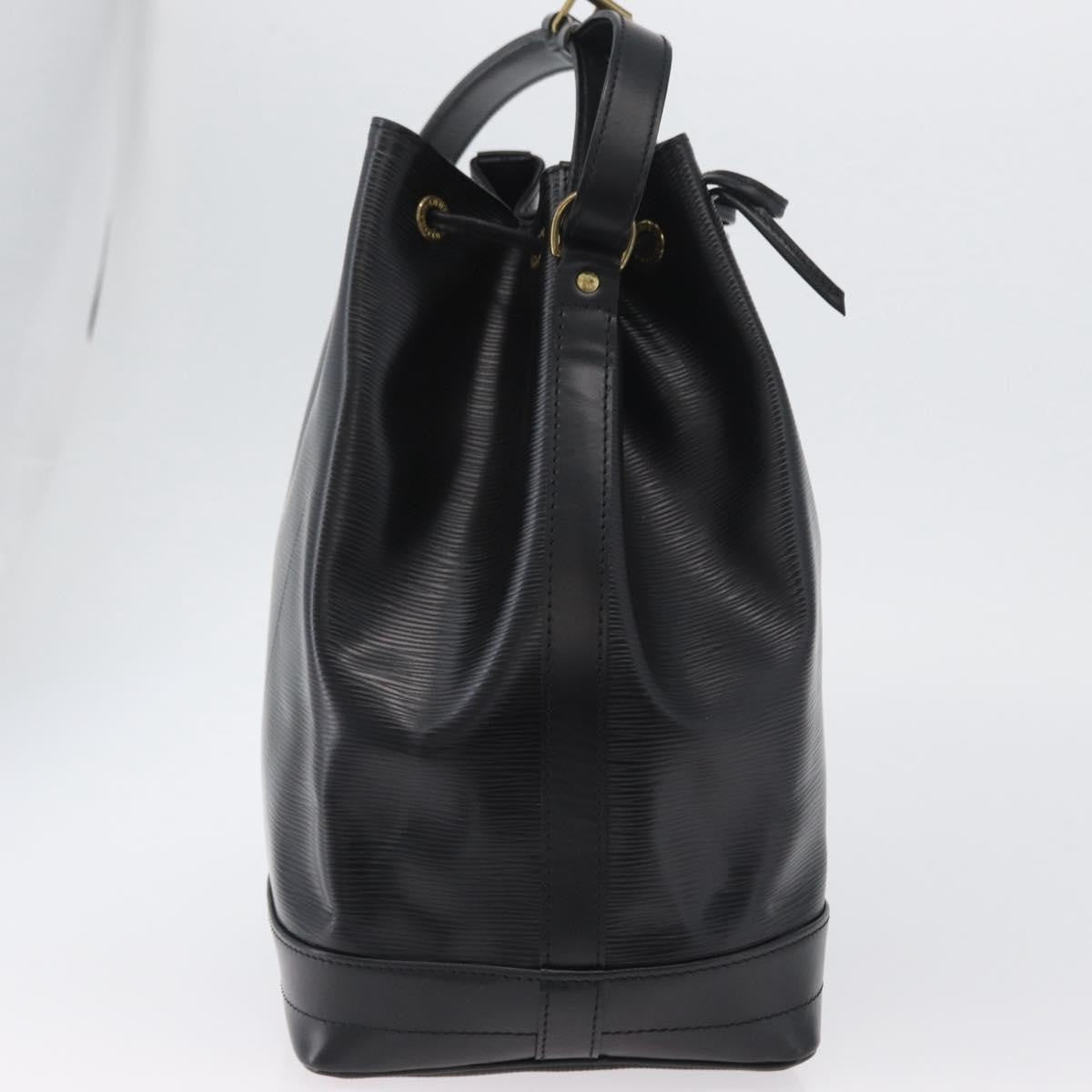 Louis Vuitton Noe Handbag Epi Leather Black Leather Shoulder Bag Bag (Pre-Loved)