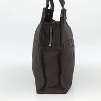 Hermes Fourre-Tout Herline Canvas Gray Canvas Tote Bag Bag (Pre-Loved)