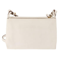 Prada Flap Crossbody Bag Vitello Daino White Leather Shoulder Bag Bag (Pre-Loved)