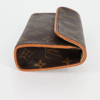 Louis Vuitton Louis Vuitton Florentine Waist Bag Monogram Canvas Brown Canvas Clutche & Pouche Bag (Pre-Loved)