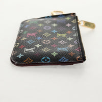 Louis Vuitton Pochette Clés Nm Monogram Multicolor Canvas Black Canvas Wallets Accessory (Pre-Loved)