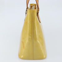 Louis Vuitton Houston Handbag Monogram Vernis Beige Patent_Leather Tote Bag Bag (Authentic Pre-Loved)