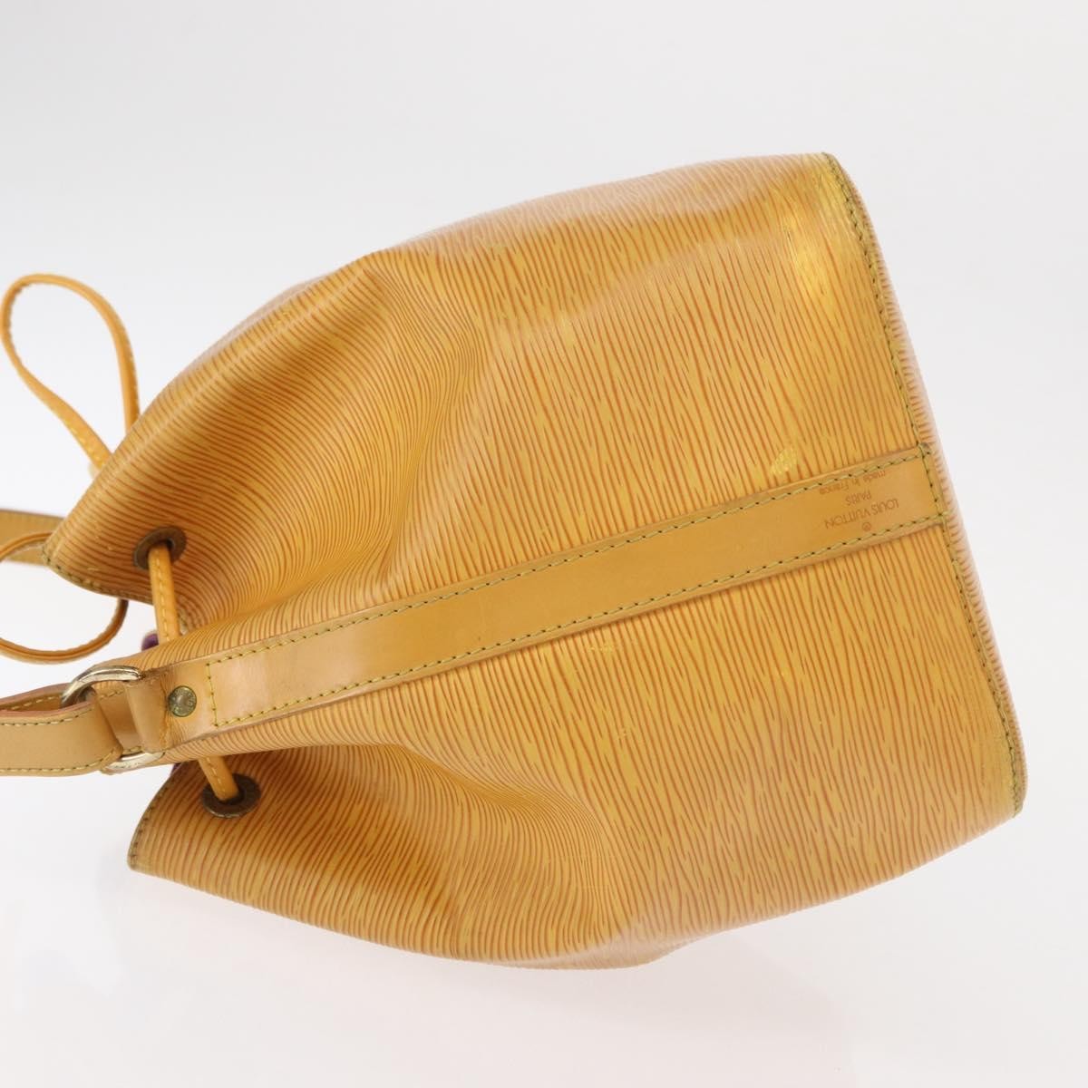 Louis Vuitton Petit Noe Handbag Epi Leather Yellow Leather Shoulder Bag Bag (Authentic Pre-Loved)