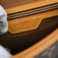 Louis Vuitton Sologne Handbag Monogram Canvas Brown Canvas Shoulder Bag Bag (Authentic Pre-Loved)