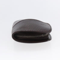 Louis Vuitton Demi Lune Coin Purse Epi Leather Brown Leather Wallets Accessory (Authentic Pre-Loved)