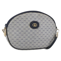 Gucci Micro Gg Supreme Shoulder Bag Gg Canvas Navy Canvas Shoulder Bag Bag (Authentic Pre-Loved)