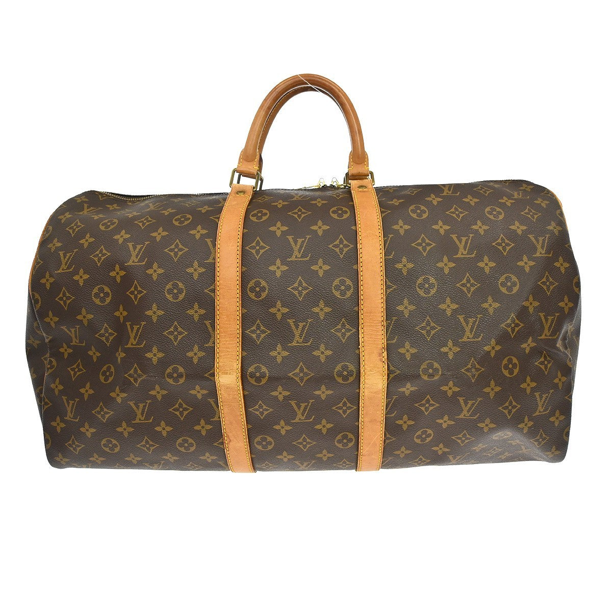 Louis Vuitton Louis Vuitton Keepall Bag Monogram Canvas Brown Canvas Travel Bag Bag (Pre-Loved)