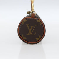 Louis Vuitton Papillon Pochette Monogram Canvas Brown Canvas Clutche & Pouche Bag (Authentic Pre-Loved)