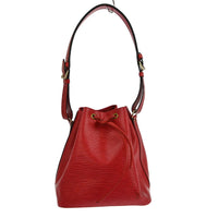 Louis Vuitton Noe Handbag Epi Leather Red Leather Shoulder Bag Bag (Pre-Loved)