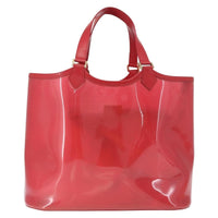 Louis Vuitton Plage Lagoon Bay Handbag Vinyl Epi Leather Red Plastic Tote Bag Bag (Authentic Pre-Loved)