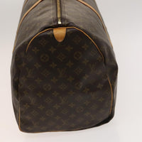 Louis Vuitton Keepall Bag Monogram Canvas Brown Canvas Travel Bag Bag (Authentic Pre-Loved)