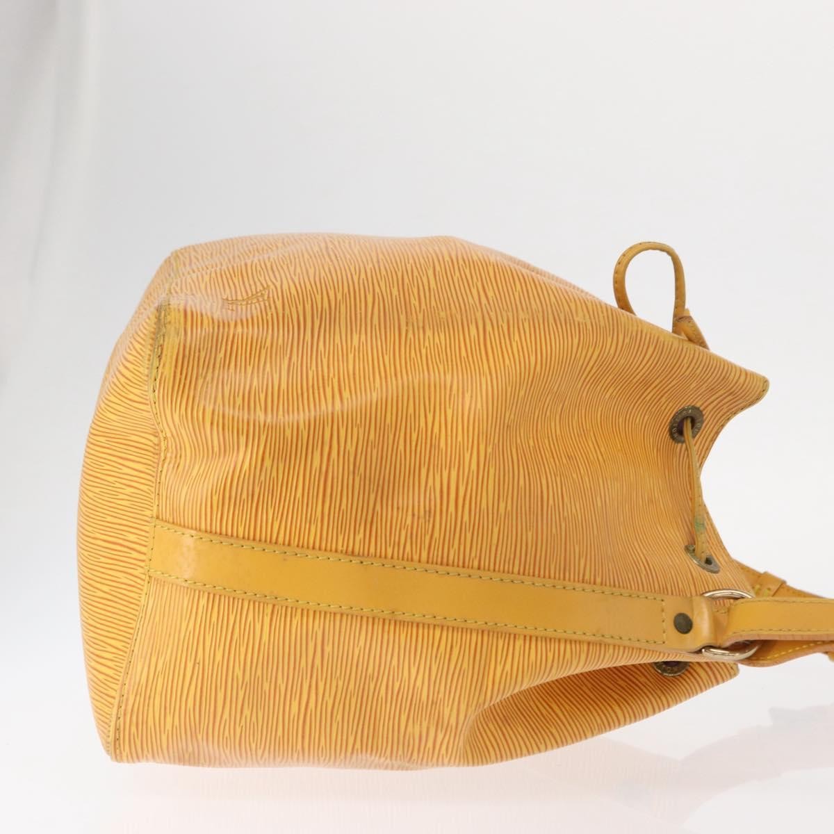 Louis Vuitton Petit Noe Handbag Epi Leather Yellow Leather Shoulder Bag Bag (Pre-Loved)