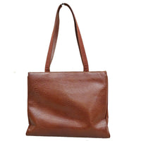Salvatore Ferragamo Salvatore Ferragamo Vara Shoulder Bag Leather Brown Leather Shoulder Bag Bag (Pre-Loved)