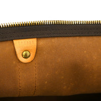 Louis Vuitton Louis Vuitton Keepall Bag Monogram Canvas Brown Canvas Travel Bag Bag (Authentic Pre-Loved)