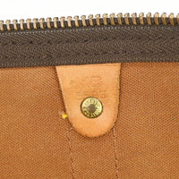 Louis Vuitton Keepall Bag Monogram Canvas Brown Canvas Travel Bag Bag (Authentic Pre-Loved)