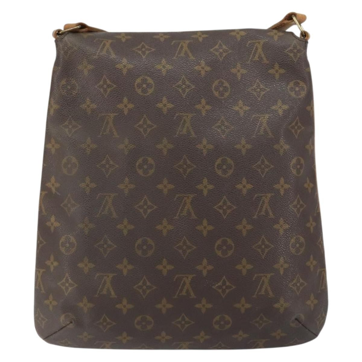 Louis Vuitton Musette Salsa Handbag Monogram Canvas Brown Canvas Shoulder Bag Bag (Authentic Pre-Loved)