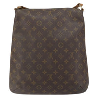 Louis Vuitton Musette Salsa Handbag Monogram Canvas Brown Canvas Shoulder Bag Bag (Authentic Pre-Loved)