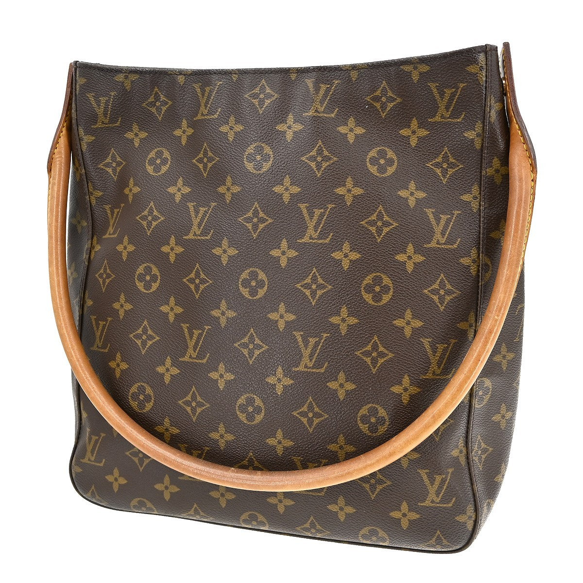 Louis Vuitton Louis Vuitton Monogram Looping Handbag Monogram Canvas Brown Canvas Shoulder Bag Bag (Authentic Pre-Loved)