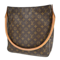 Louis Vuitton Louis Vuitton Monogram Looping Handbag Monogram Canvas Brown Canvas Shoulder Bag Bag (Authentic Pre-Loved)
