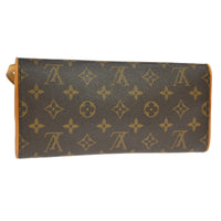 Louis Vuitton Twin Handbag Monogram Canvas Brown Canvas Clutche & Pouche Bag (Authentic Pre-Loved)