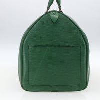 Louis Vuitton Keepall Bag Epi Leather Green Leather Travel Bag Bag (Pre-Loved)