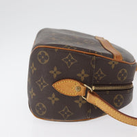 Louis Vuitton Blois Handbag Monogram Canvas Brown Canvas Shoulder Bag Bag (Authentic Pre-Loved)