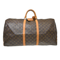 Louis Vuitton Louis Vuitton Keepall Bag Monogram Canvas Brown Canvas Travel Bag Bag (Pre-Loved)