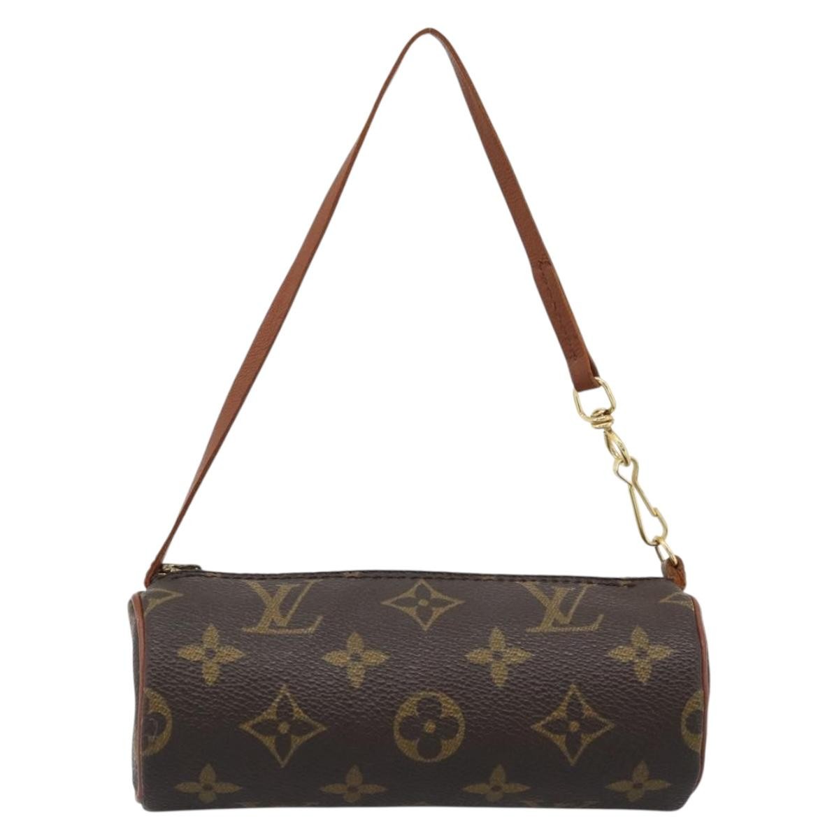 Louis Vuitton Louis Vuitton Papillon Pochette Monogram Canvas Brown Canvas Clutche & Pouche Bag (Pre-Loved)