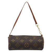 Louis Vuitton Louis Vuitton Papillon Pochette Monogram Canvas Brown Canvas Clutche & Pouche Bag (Pre-Loved)