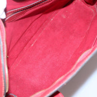 Louis Vuitton Lussac Handbag Epi Leather Red Leather Shoulder Bag Bag (Pre-Loved)