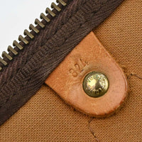 Louis Vuitton Louis Vuitton Speedy Handbag Monogram Canvas Brown Canvas Handbag (Authentic Pre-Loved)