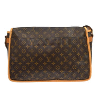 Louis Vuitton Sac Gibeciere Messenger Bag Monogram Canvas Brown Canvas Shoulder Bag Bag (Authentic Pre-Loved)