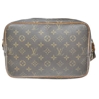 Louis Vuitton Reporter Bag Monogram Canvas Brown Canvas Shoulder Bag Bag (Pre-Loved)