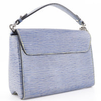 Louis Vuitton Twist Handbag Epi Leather Blue Leather Shoulder Bag Bag (Pre-Loved)