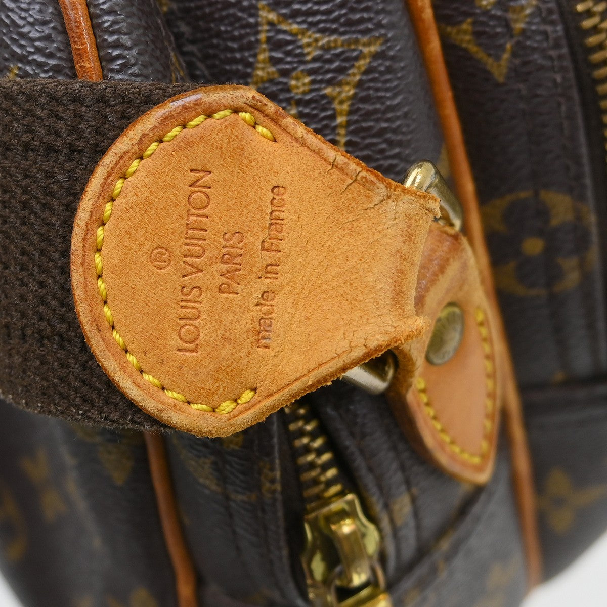 Louis Vuitton Louis Vuitton Reporter Bag Monogram Canvas Brown Canvas Shoulder Bag Bag (Authentic Pre-Loved)