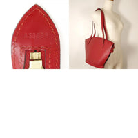 Louis Vuitton Saint Jacques Handbag Epi Leather Red Leather Shoulder Bag Bag (Authentic Pre-Loved)
