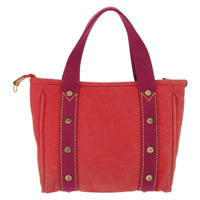 Louis Vuitton Antigua Tote Canvas Red Canvas Tote Bag Bag (Authentic Pre-Loved)
