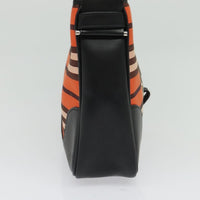 Burberry Blue Label Shoulder Bag Canvas Orange Canvas Shoulder Bag Bag (Authentic Pre-Loved)