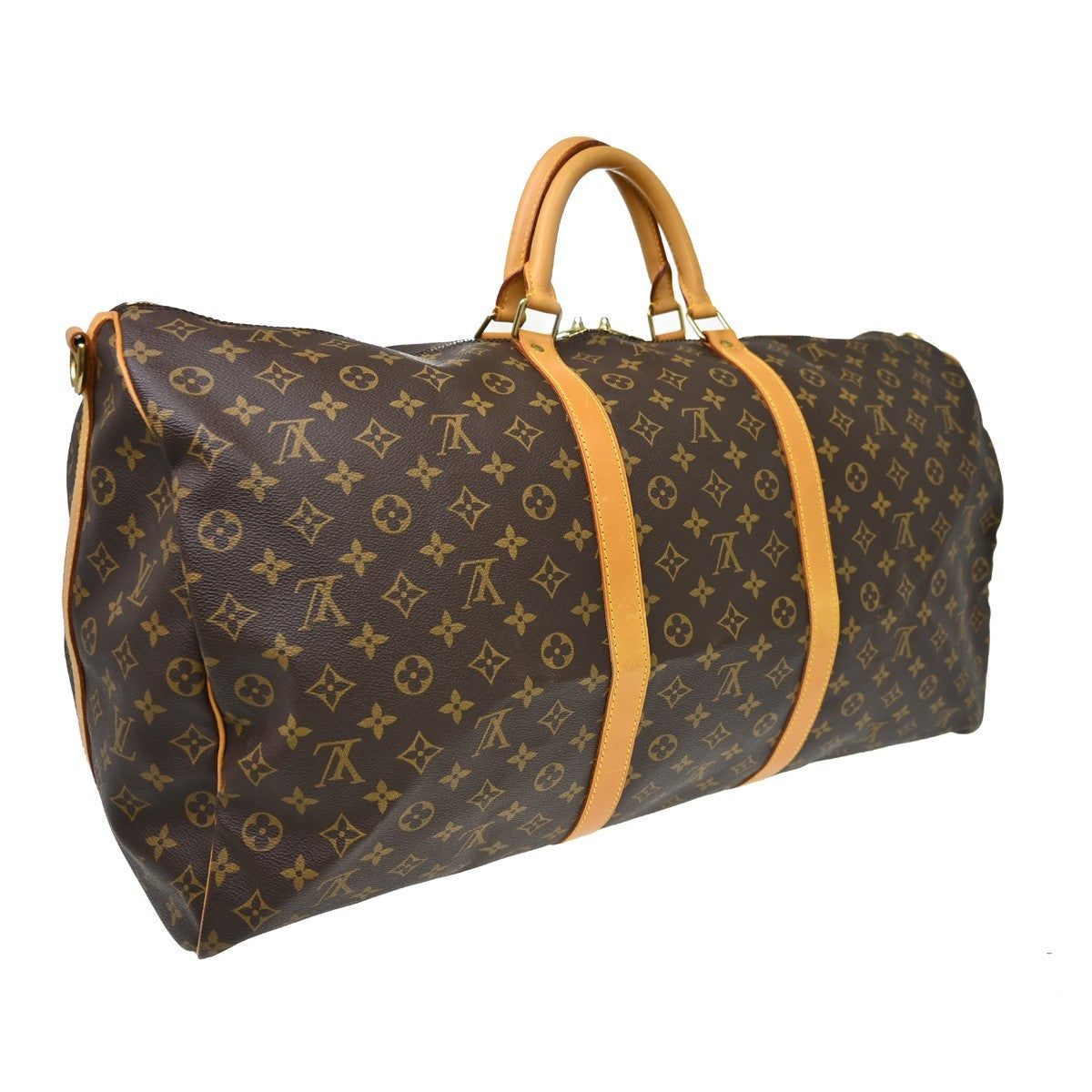 Louis Vuitton Louis Vuitton Keepall Bandouliere Bag Monogram Canvas Brown Canvas Travel Bag Bag (Pre-Loved)