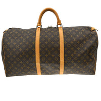 Louis Vuitton Louis Vuitton Keepall Bag Monogram Canvas Brown Canvas Travel Bag Bag (Pre-Loved)