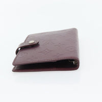 Louis Vuitton Agenda Cover Monogram Canvas Purple Canvas Clutche & Pouche Bag (Authentic Pre-Loved)