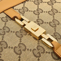 Gucci Gucci Vintage Jackie O Chain Hobo Canvas Multicolour Canvas Handbag (Authentic Pre-Loved)